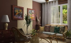 Сочетание коричневого цвета в интерьере кухни, спальни и гостиной