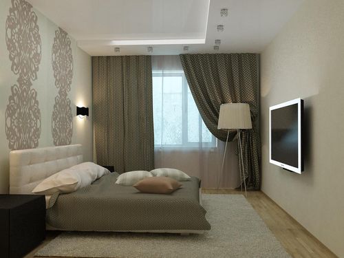 Спальня  кв. м.: фото реальный дизайн и планировки