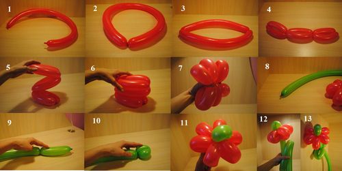 Букет из шаров своими руками: ромашки, розы и тюльпаны