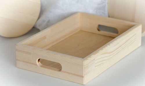 Как сделать оригинальный деревянный поднос