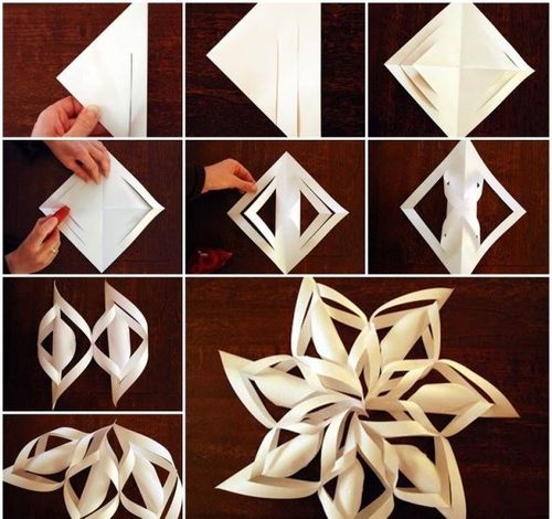 Успеть в последний момент: как сделать бумажные снежинки своими руками