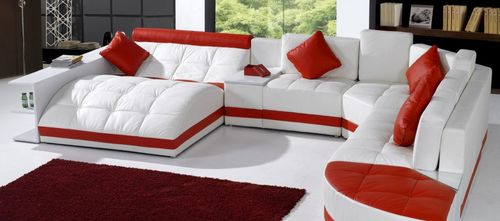 Обзор стильных моделей кожаных диванов