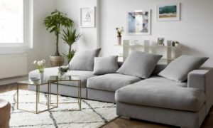 На что обратить внимание при выборе дивана для гостиной в скандинавском стиле?